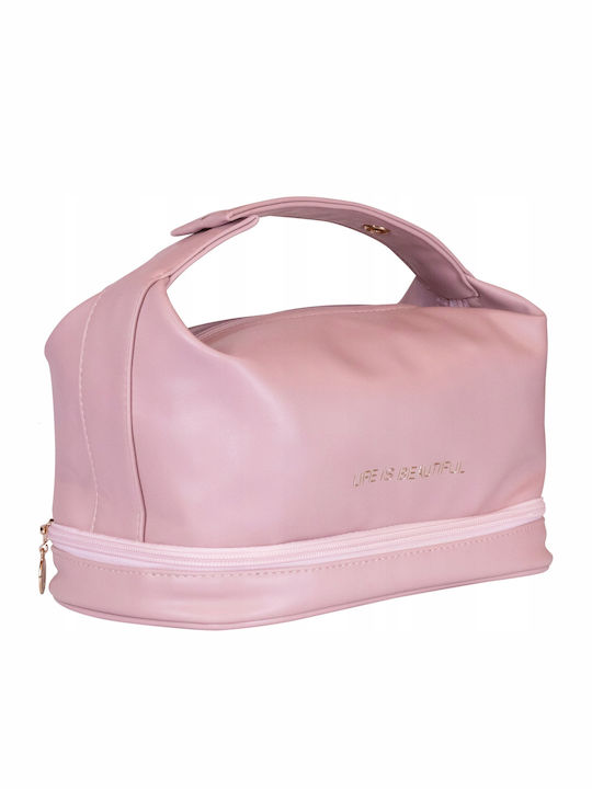 Inter-vion_stiffened Τσάντα Καλλυντικών Organizer Large Pink 14007147 5902704180185