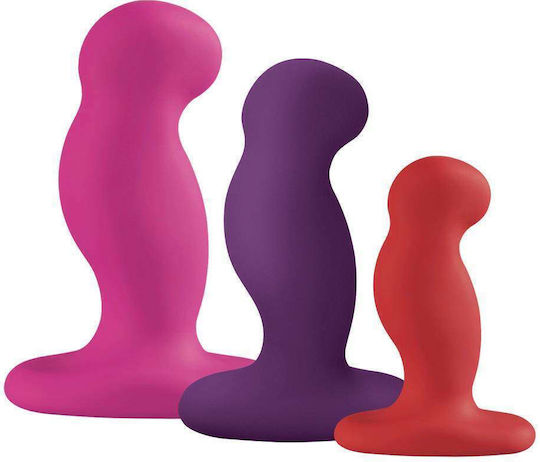 Nexus G Play Trio Plus Anale Plugs mit Vibration Elektrische Gitarren Klein 3Stück