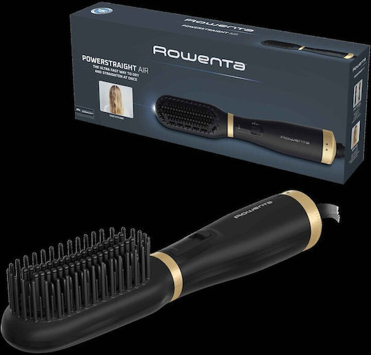 Rowenta Powerstraight Air Керамична Електрическа Четка За Коса С Въздух За Изправяне На Косата 500W