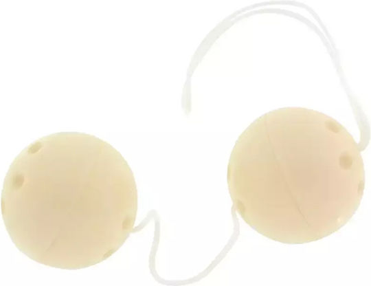Seven Creations Plastic Balls Vaginalbälle Weiß