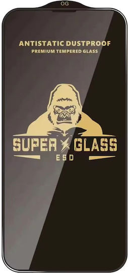 Techsuit Back Cover Tempered Glass Μαύρο (Honor 400)