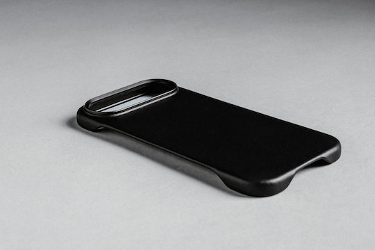 Nomad Back Cover Δερμάτινο / Σιλικόνης Μαύρο (iPhone Air)