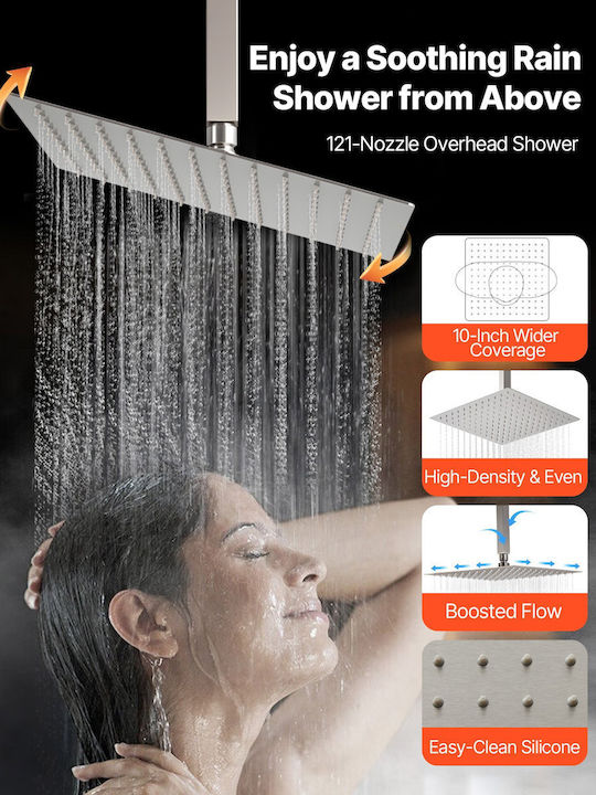Vevor Shower Column without Mixer Bronze