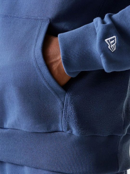 Φούτερ με Κουκούλα Navy Blue