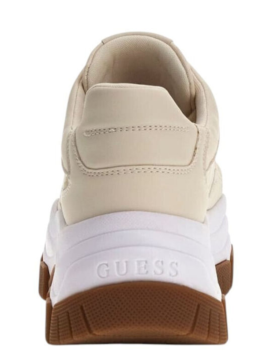 Guess Sneakers Μπεζ