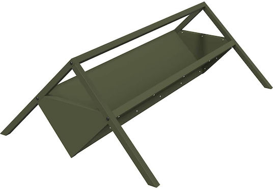 vidaXL Futtermittel für Schafe mit Kapazität 10kg 111x76x38cm.