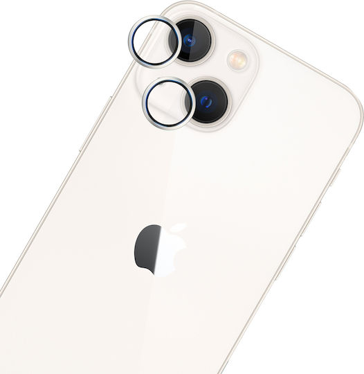 3MK Lens Προστασία Κάμερας Tempered Glass Ασημί για το iPhone 13 Mini, iPhone 13