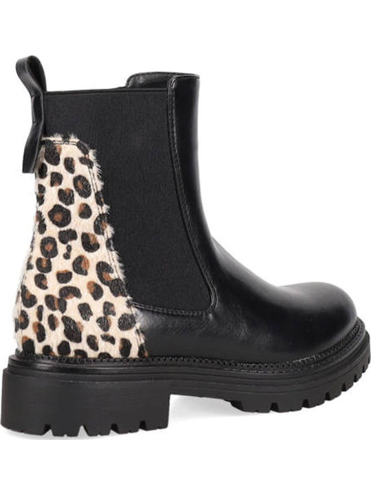 Stiefeletten Damen Schwarz
