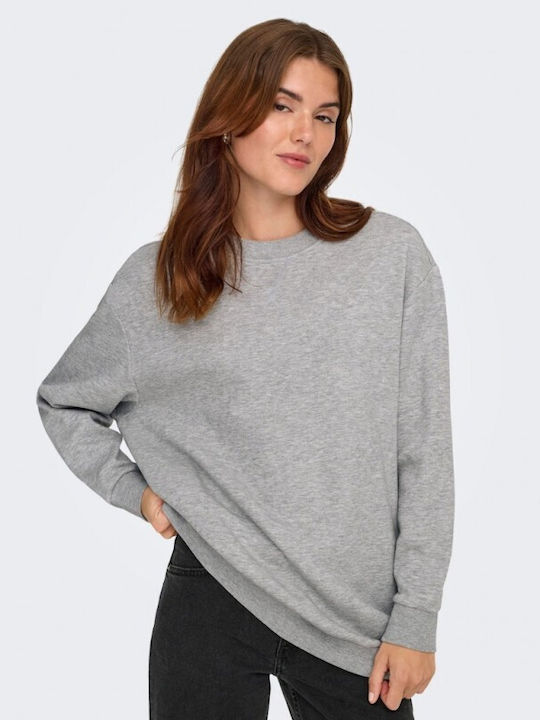 Γυναικείο Φούτερ Light Grey Melange