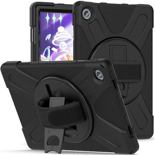 eSTUFF Flip Cover Schwarz Lenovo TAB M10 Plus Gen 3 10,6" 2022 (TB-125F/TB-128F)