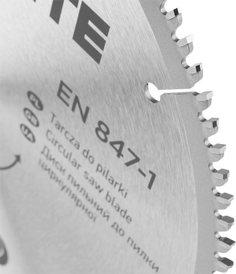 Graphite Cutting Disc Aluminum Hole Diameter 250mm with 100 Teeth 1pcs