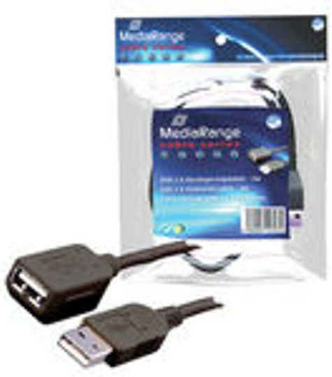MediaRange 3m USB 2.0 Cable A-Male to A-Female (MRCS111)