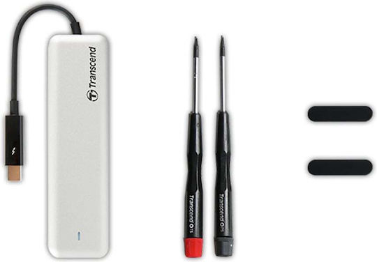 Transcend JetDrive 855 Thunderbolt 3 Externe SSD 960GB 2.5" Weiß