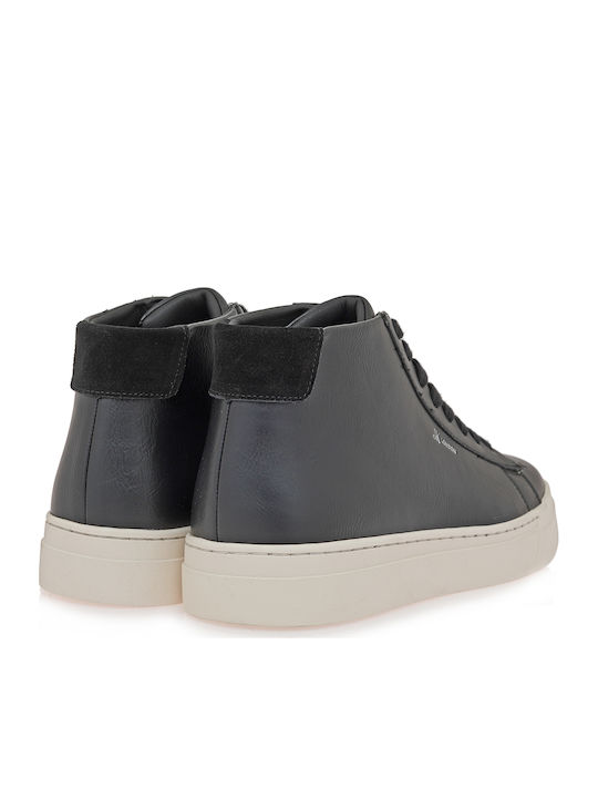 Suede Black Men's Boots
