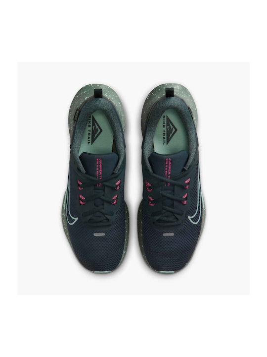 Juniper Trail 2 Sport Shoes Trail Running Blue Waterproof with Gore-Tex Membrane