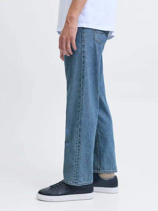 Men's Jeans Pants with Loose Fit Blue