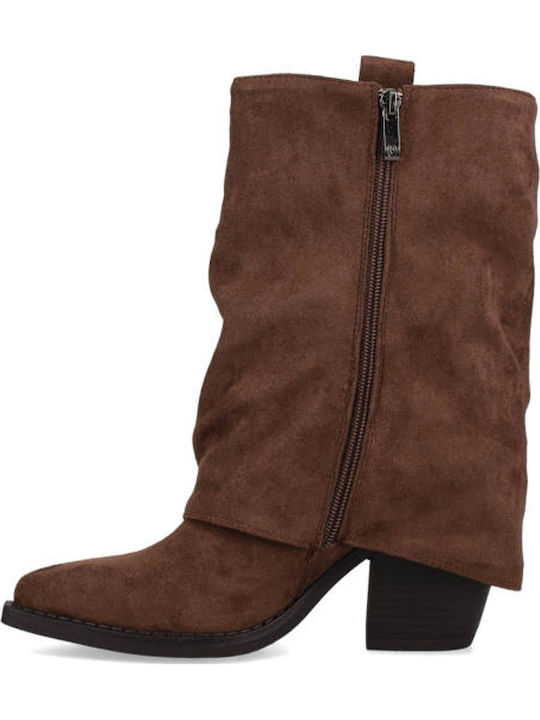 Damenstiefel Braun