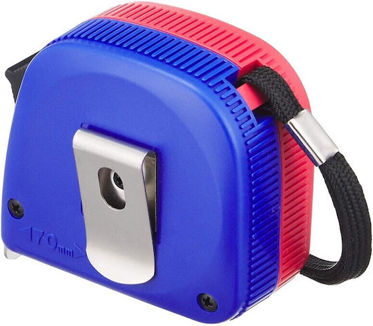 KDS Αυτοκόλλητη Μετροταινία με Αυτόματη Επαναφορά και Μαγνήτη 25mm x 7.5m