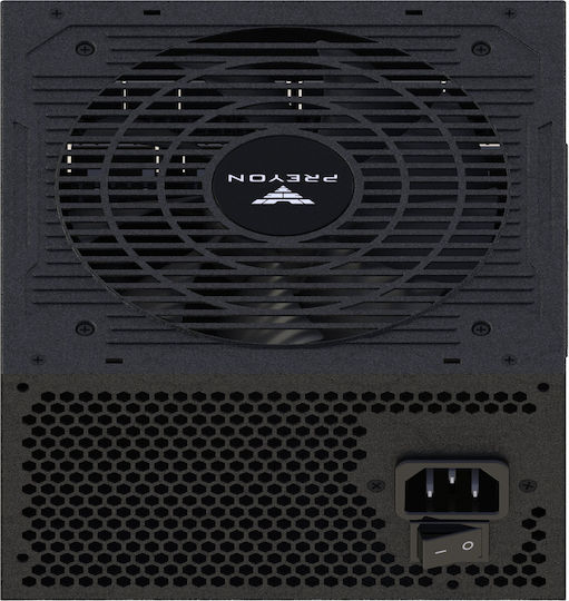 Preyon Nest Windy+ Gaming Midi-Turm Computergehäuse mit Seitenfenster Schwarz + PREYON EAGLE POWER GOLD 1000W Netzteil