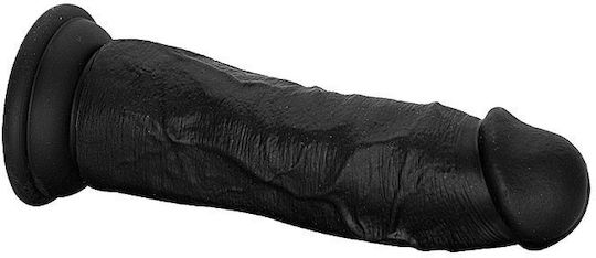 Stallion Midi Thick Ρεαλιστικό Dildo με Βεντούζα Μαύρο SMD-NSMT-17BK