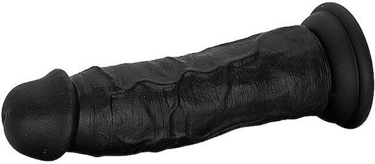 Stallion Midi Thick Ρεαλιστικό Dildo με Βεντούζα Μαύρο SMD-NSMT-17BK