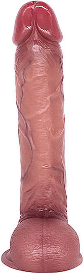 Smd Neon Grande Premium Realistic Dildo 27cm Realistic Penis Replica With Scrotum Suction Cup Caramel