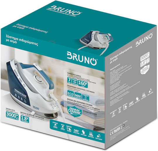 Bruno Steam Ironing Station 7bar with 1.8lt Container
