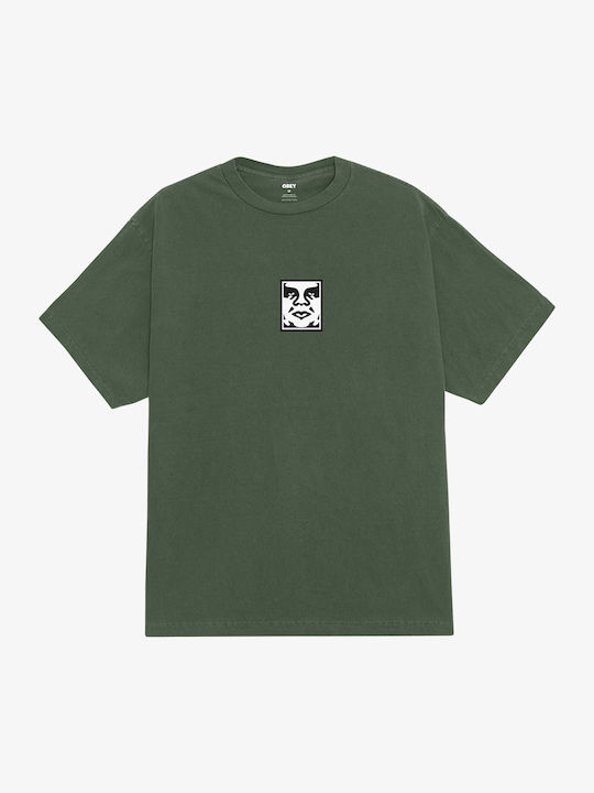 T-shirt Pigment Bronze Green