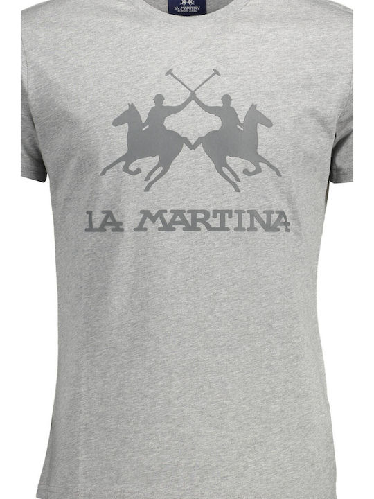 La Martina Мъжка Тениска Сив