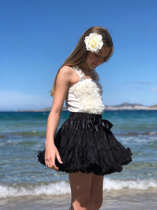 Kids Tulle Skirt Black