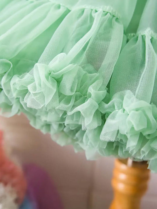 Fustă Pentru Copii Tulle Tulle Verde