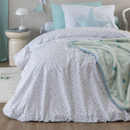 Palamaiki Kids Duvet Double Sided Single Bon Bon Aqua 160x240cm Palamaiki Kids Duvet Double Sided Single Bon Bon Aqua 160x240cm