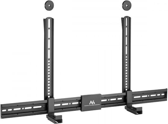 Maclean Energy Wall Mounted Speaker Stand (1 Piece) in Black Color