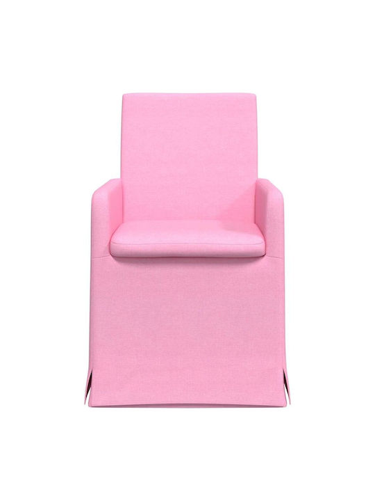 Scaune Sala de mese Roz 2buc 57x67x95buc