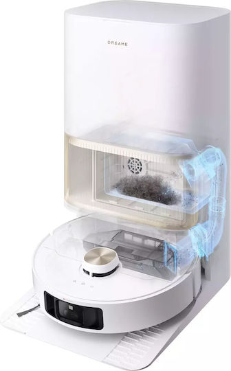 Dreame L40 Ultra AE Robot Vacuum Cleaner with Laser Mapping & 19000Pa Suction Power White