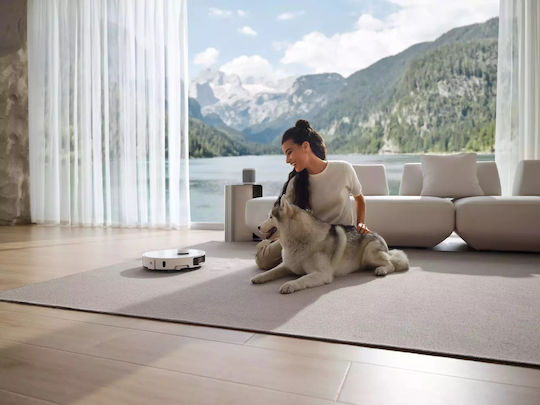 Dreame L40 Ultra AE Robot Vacuum Cleaner with Laser Mapping & 19000Pa Suction Power White