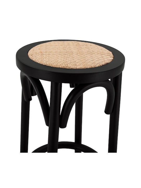 Hocker Bar Hölzernes Faye Black 36x36x70cm
