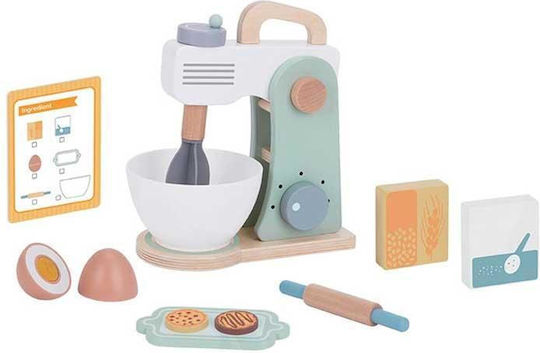 Tooky Toys Παιδική Οικιακή Συσκευή από Ξύλο 11τμχ
