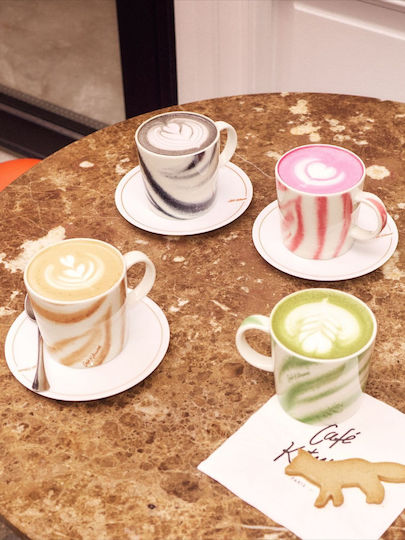 Maison Kitsune Iittala X Cafe Kitsune Cană Cappuccino 300ml