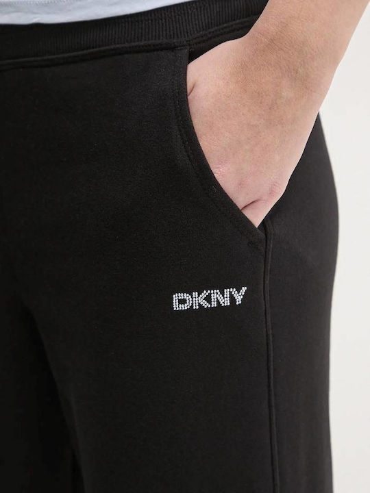 Pantaloni de Trening cu pantaloni evazati Negru