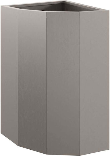 vidaXL Саксия Метал Sk Rusty 30x30x50см.