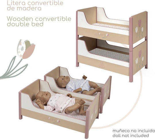 De Cuevas De Cuevas Babypuppen Kojenmöbel 2-in-1 Tulipe