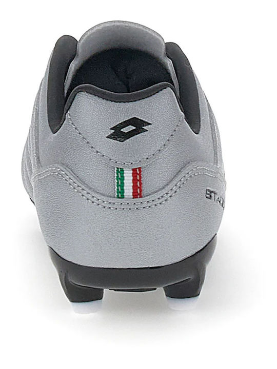 Stadio 705 Fg Jr FG Kids Soccer Cleats & Shoes with Molded Outsole Grey