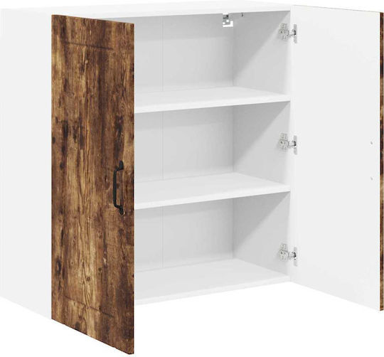 Cabinet Wall Black 80x31x80cm