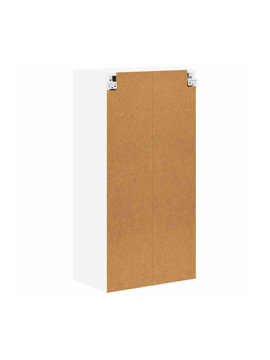 Schrank Wand Weiß 50x31x100cm
