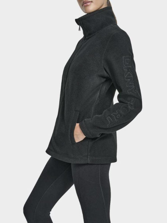 DKNY Γυναικεία Ζακέτα με Φερμουάρ Black