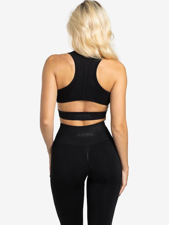 Women's Sports Bra without Padding Black