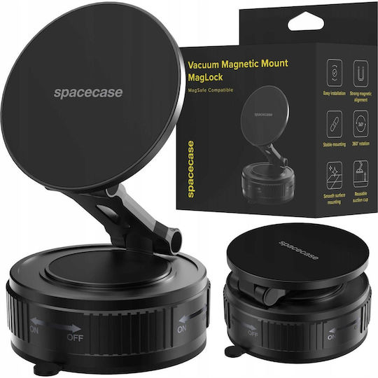 Spacecase Suport Auto pentru Telefon cu magnet MagSafe Neagră