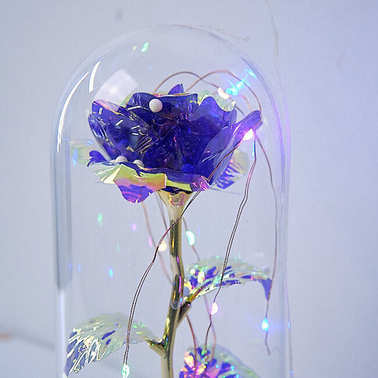 Velve Lustră Decorativă Floare Roz