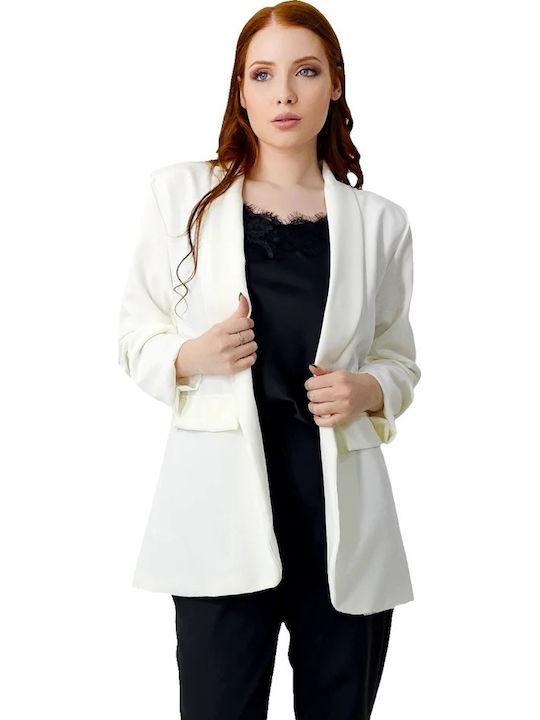 Blazer pentru femei Sacou White